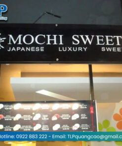 bien quang cao mochi sweet