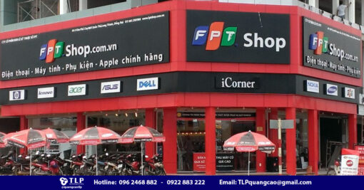 Hệ thống biển quảng cáo FPT Shop