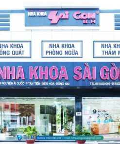 Bảng hiệu phòng khám nha khoa Sài Gòn