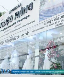 Hệ thống biển quảng cáo sudio áo cưới Triệu Hằng