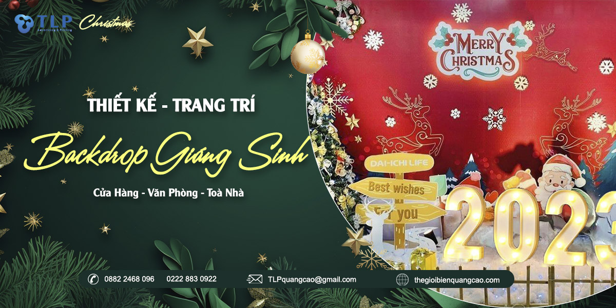 banner gíang sinh quảng cáo TLP